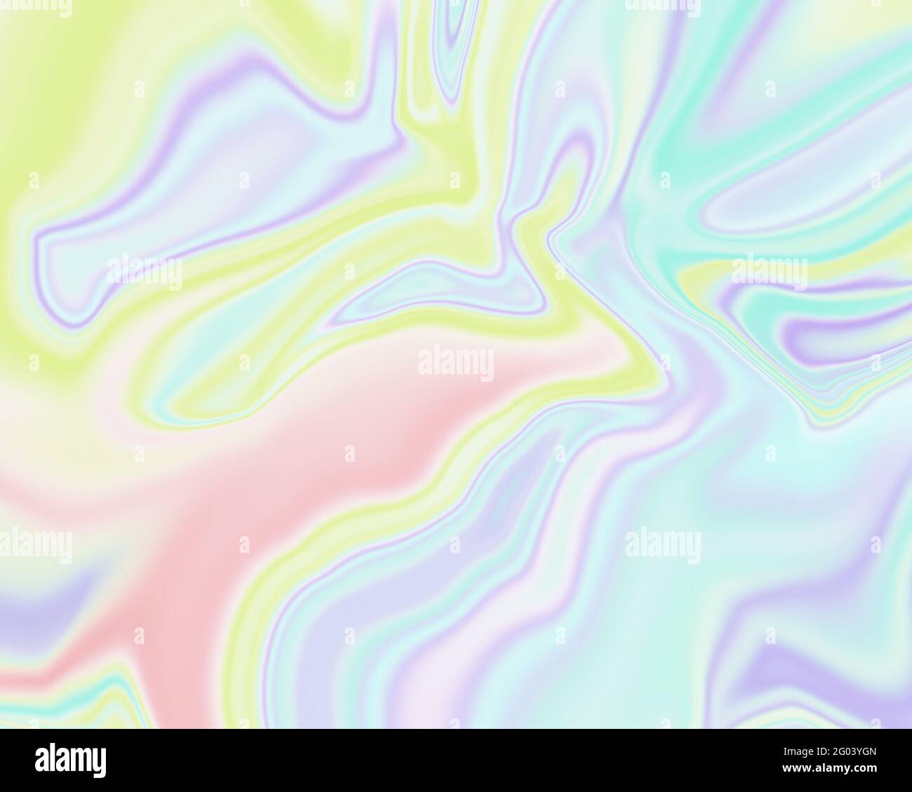 Abstract holographic foil background texture. Abstract soft pastel colored backdrop Stock Photo