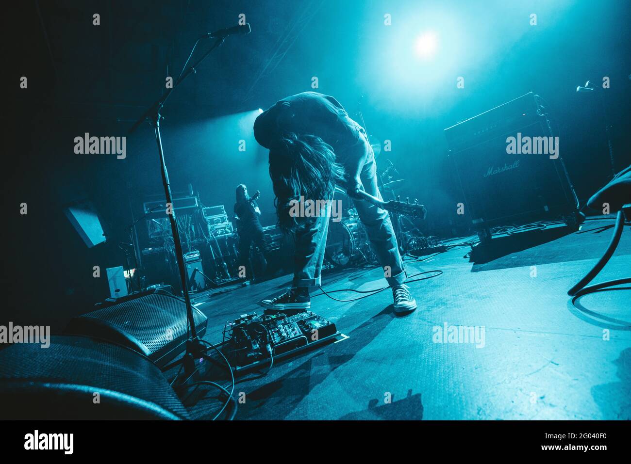Denmark. Copenhagen. 23rd, May 2021. The Danish noise and rock trio ...