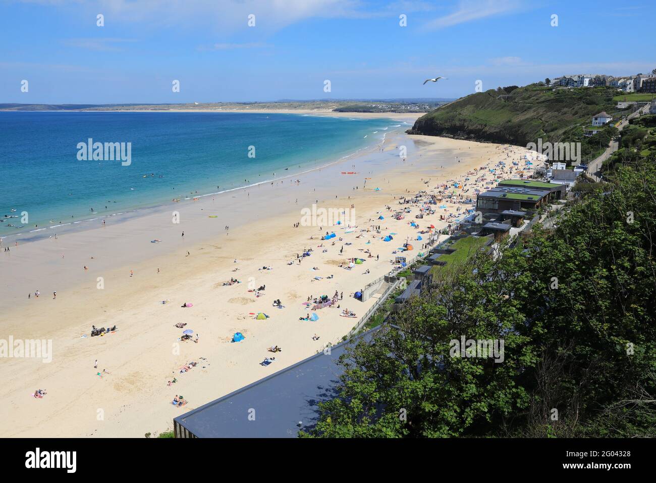 The stunning setting of Carbis Bay Hotel and Estate which will host the