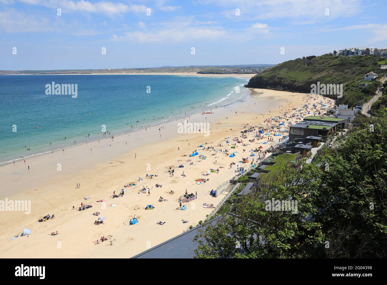 The stunning setting of Carbis Bay Hotel and Estate which will host the ...