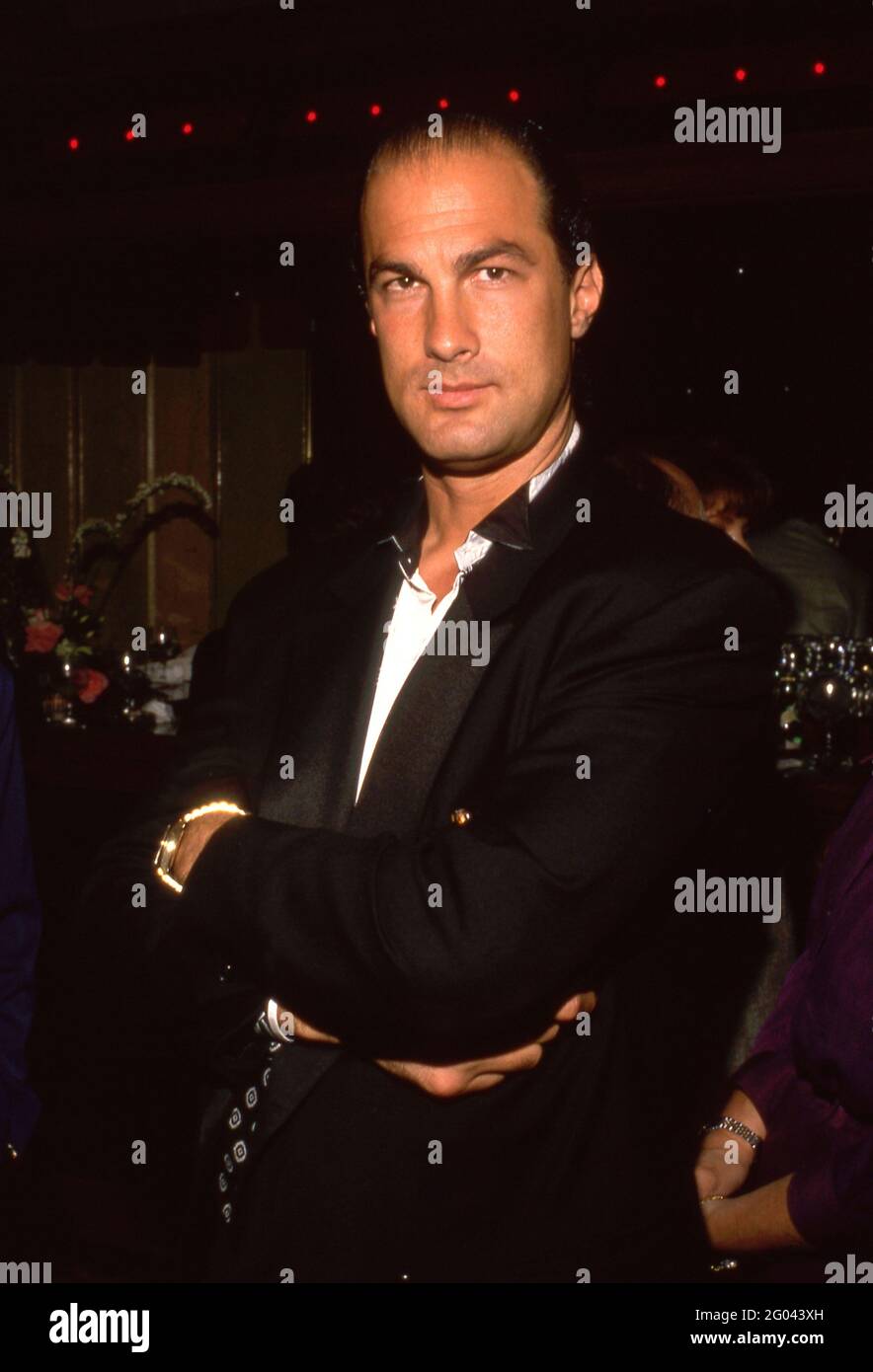 Steven Seagal at the Reception Honoring Chairman of Rai Radio ...