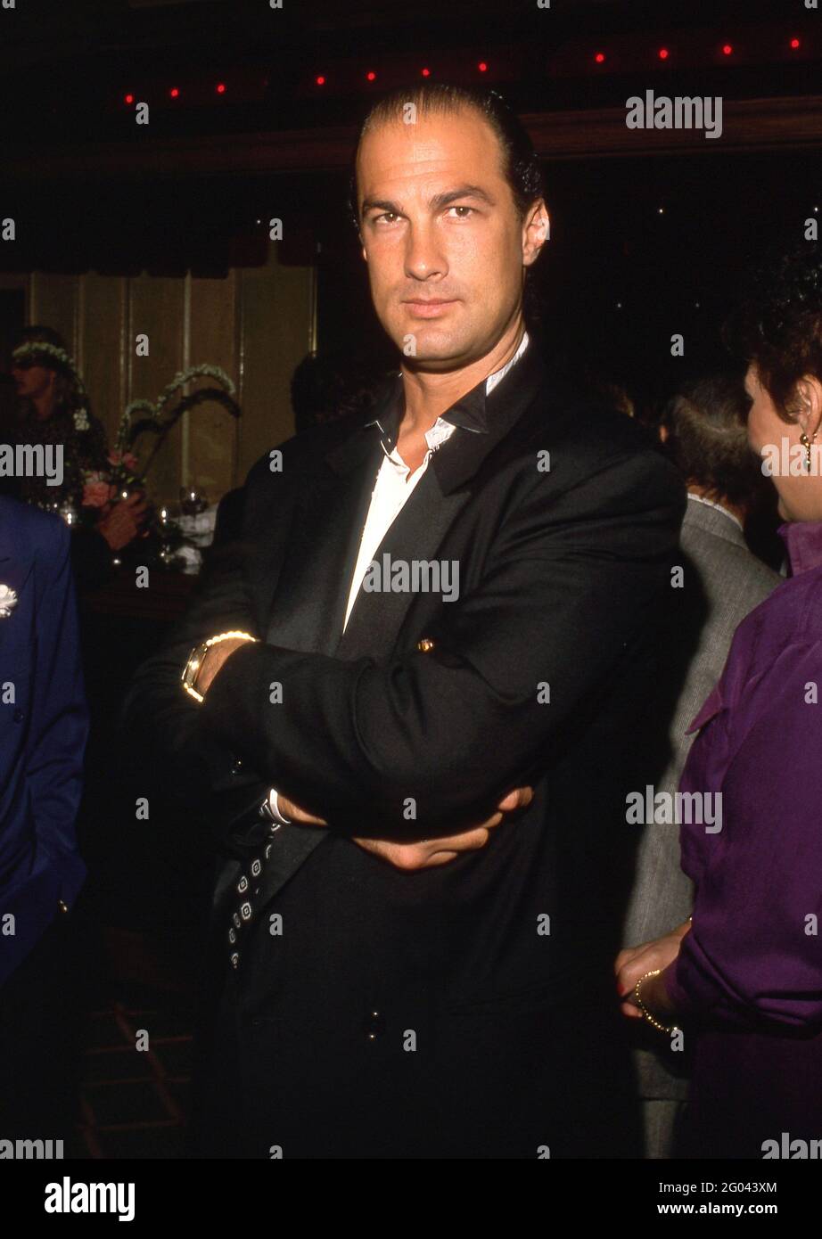 Steven Seagal at the Reception Honoring Chairman of Rai Radio ...