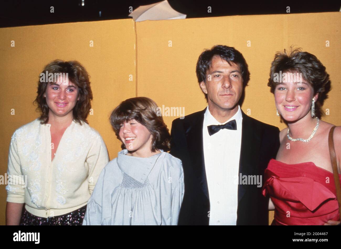 Dustin Hoffman and family Circa 1980's Credit: Ralph Dominguez