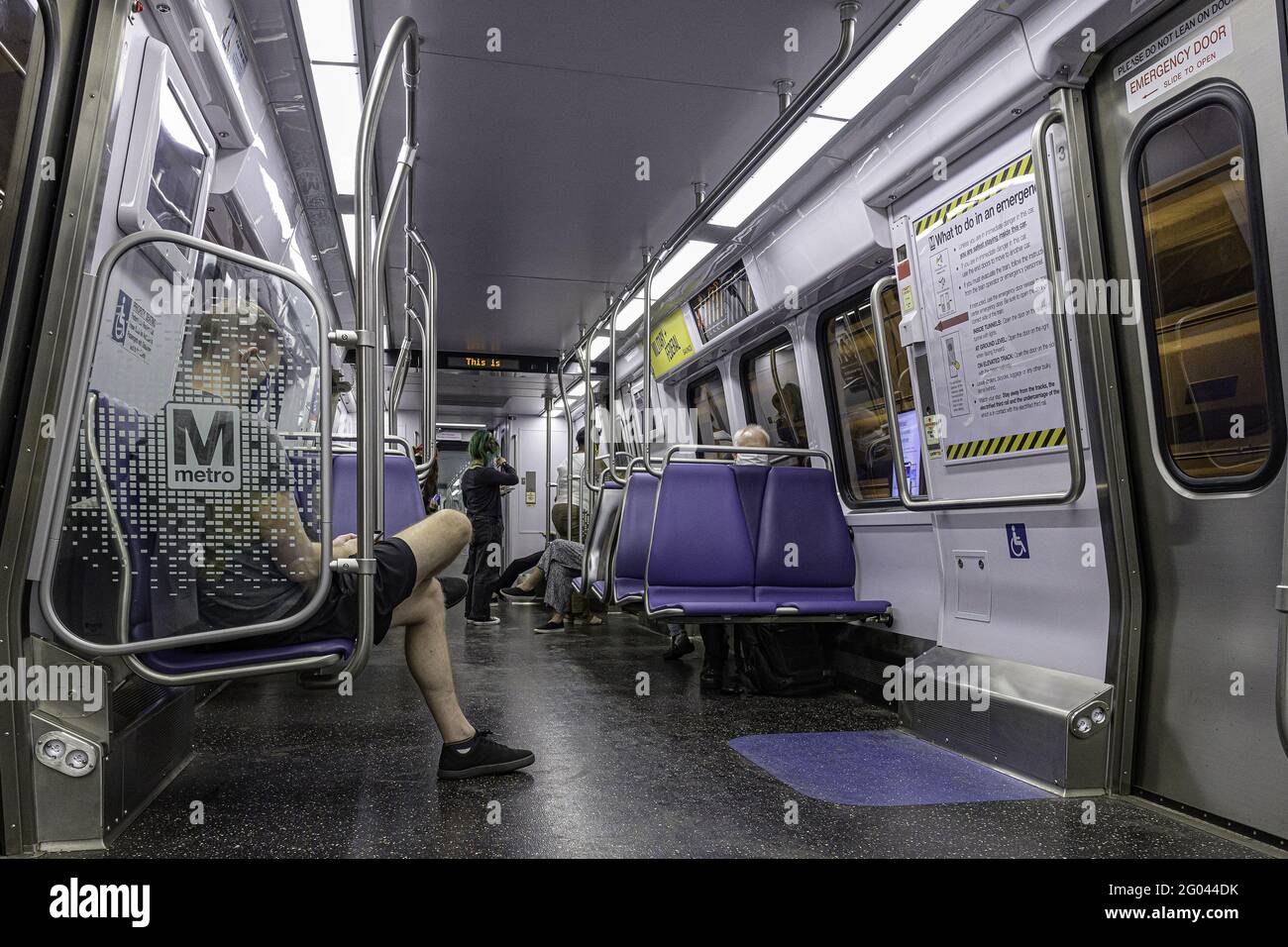 Washington DC train Stock Photo Alamy