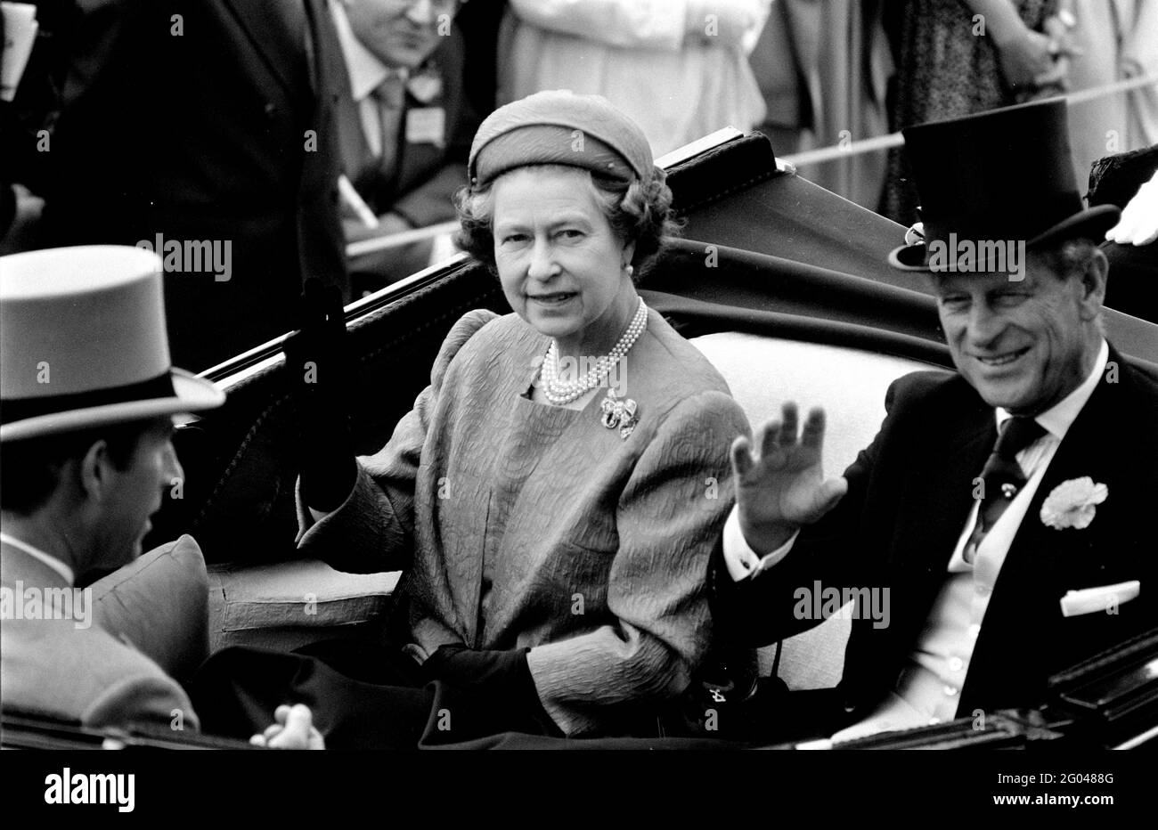 Royal ascot Black and White Stock Photos & Images - Alamy