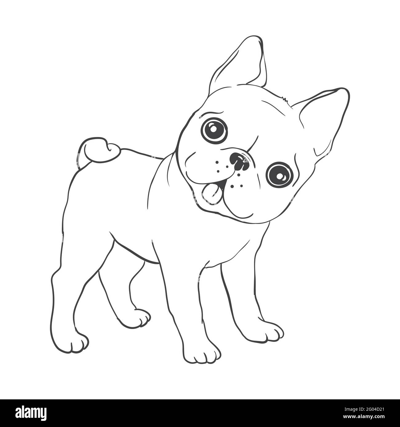 French bulldog coloring 2025