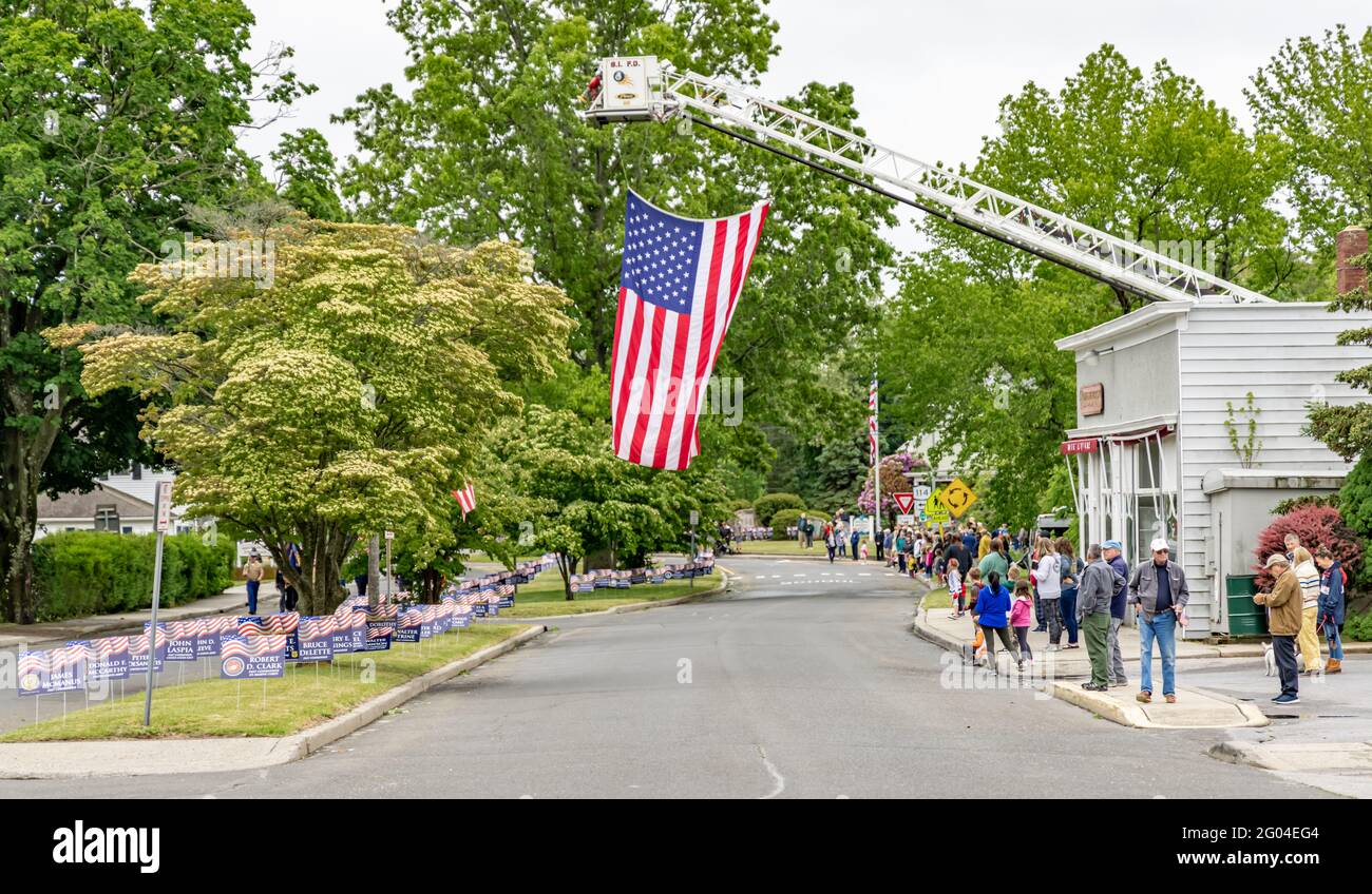 Shelter Island Memorial Day Parade, Shelter Island, NY Stock Photo Alamy