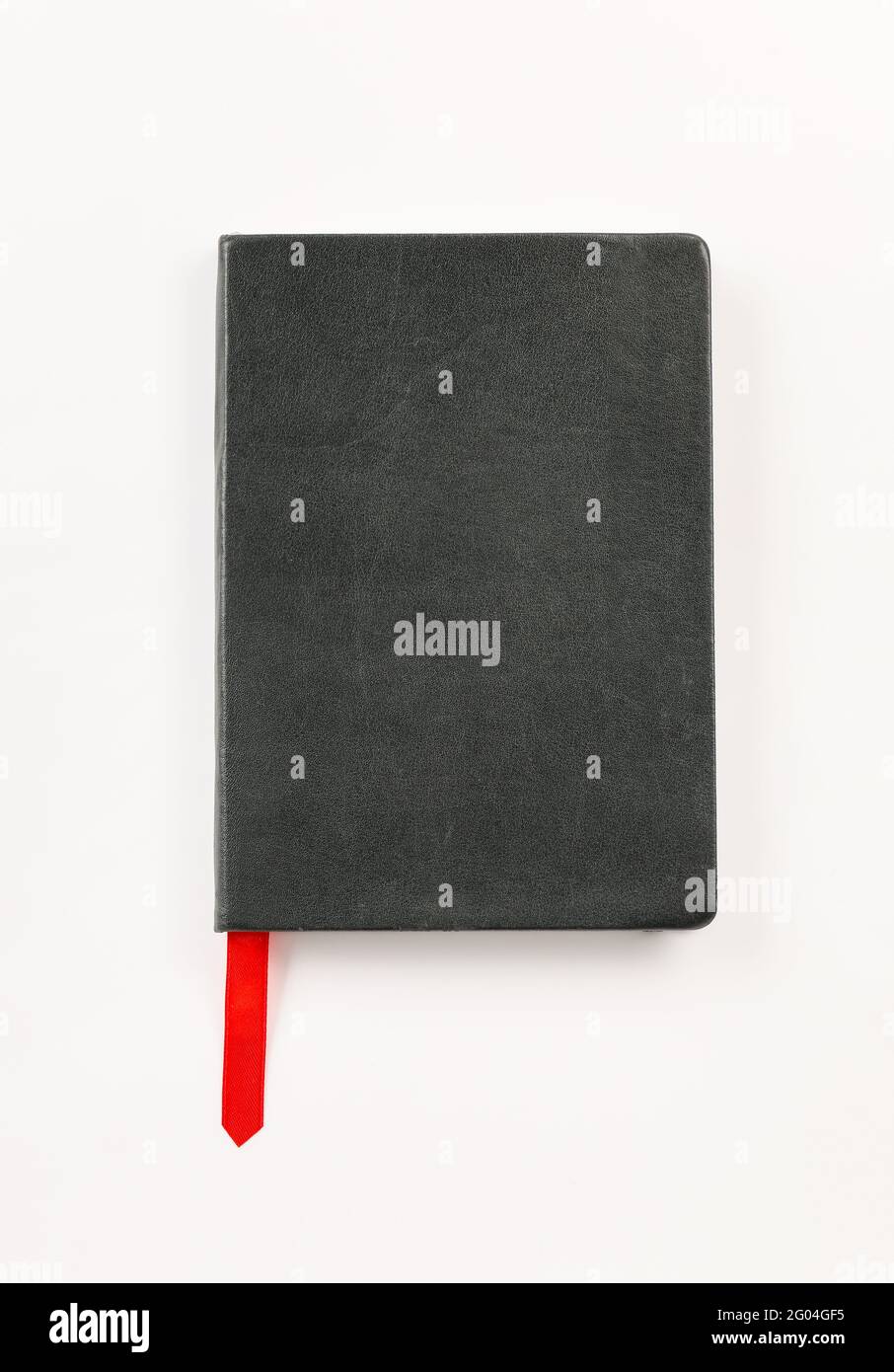 Book with bookmark on white background Stock Photo