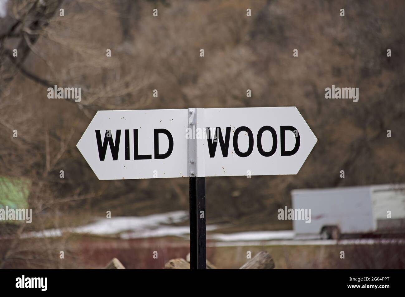 Shot of the arrows pointing in different directions in the background