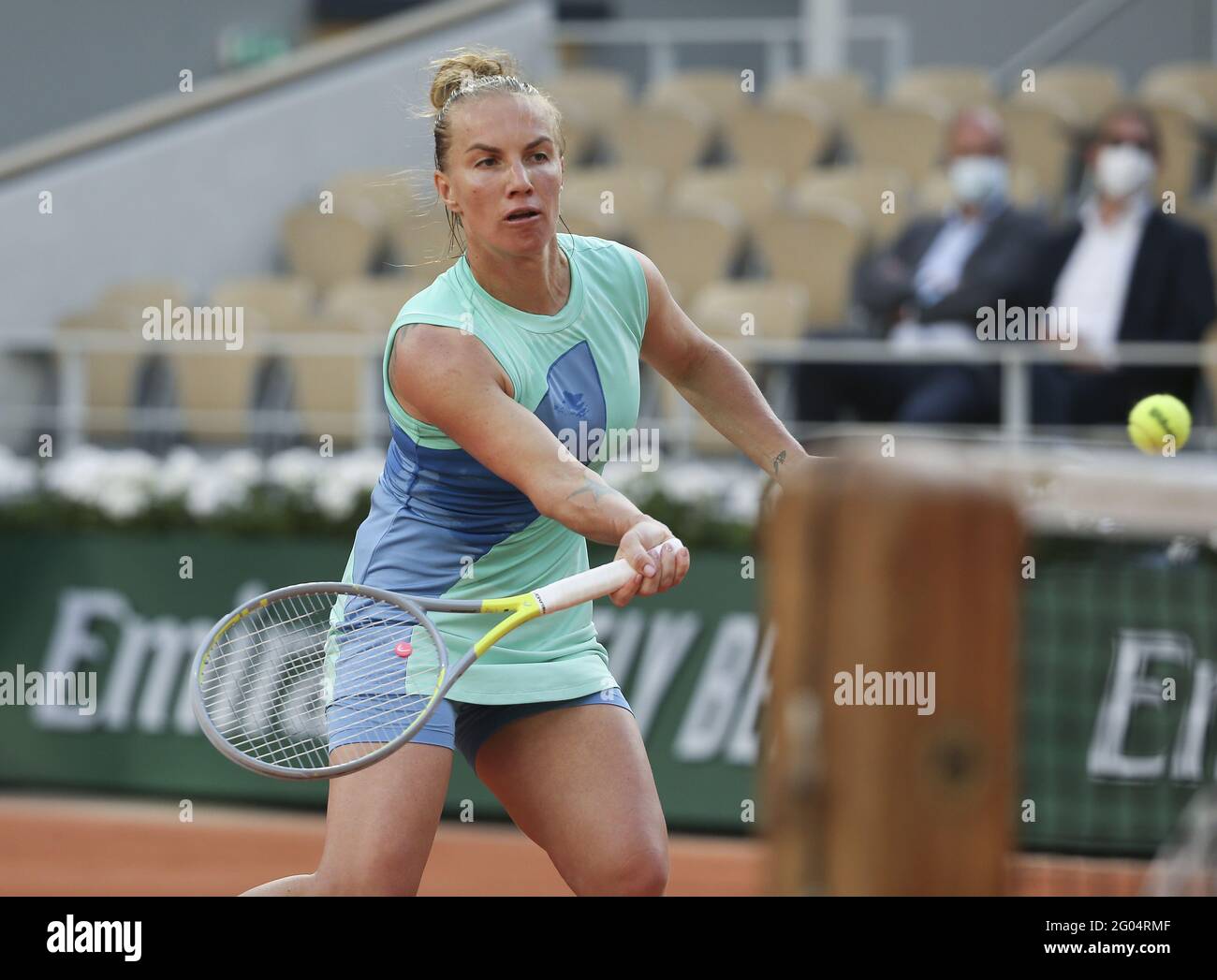 Svetlana Kuznetsova of Russia during day 1 of the French Open 2021, a Grand  Slam tennis tournament on May 30, 2021 at Roland-Garros stadium in Paris,  France - Photo Jean Catuffe /