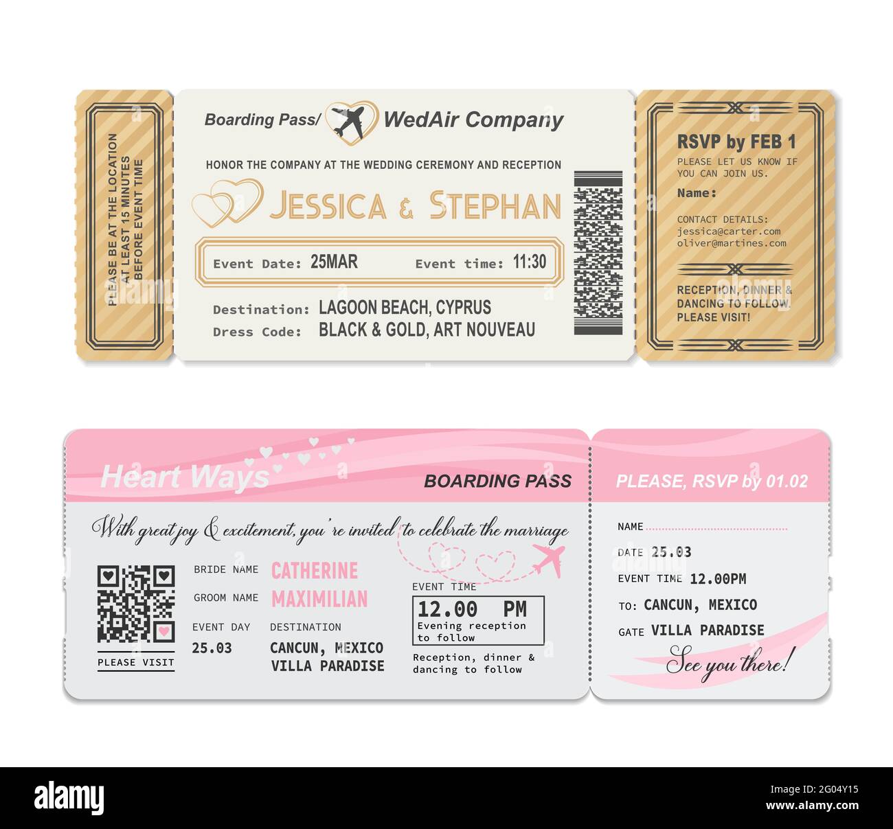 Boarding pass ticket, wedding invitation template to marriage party, vector. Wedding love gift, romantic travel flight ticket or boarding pass to hone Stock Vector Image & Art - Alamy boarding-pass-ticket-wedding-invitation-template-to-marriage-party-vector-wedding-love-gift-romantic-travel-flight-ticket-or-boarding-pass-to-hone-stock-vector-image-art-alamy