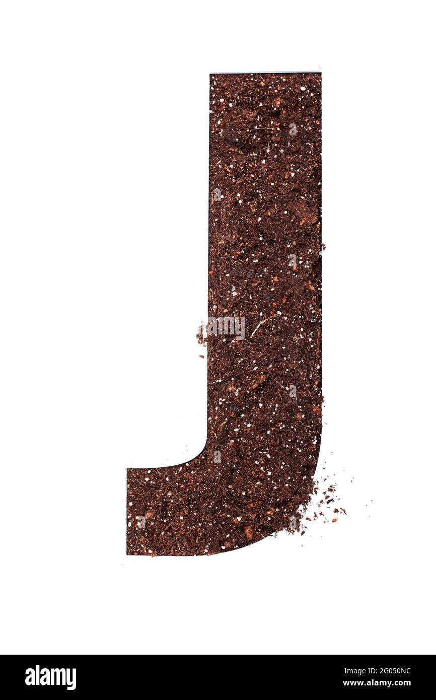 Stencil letter j Cut Out Stock Images & Pictures Alamy