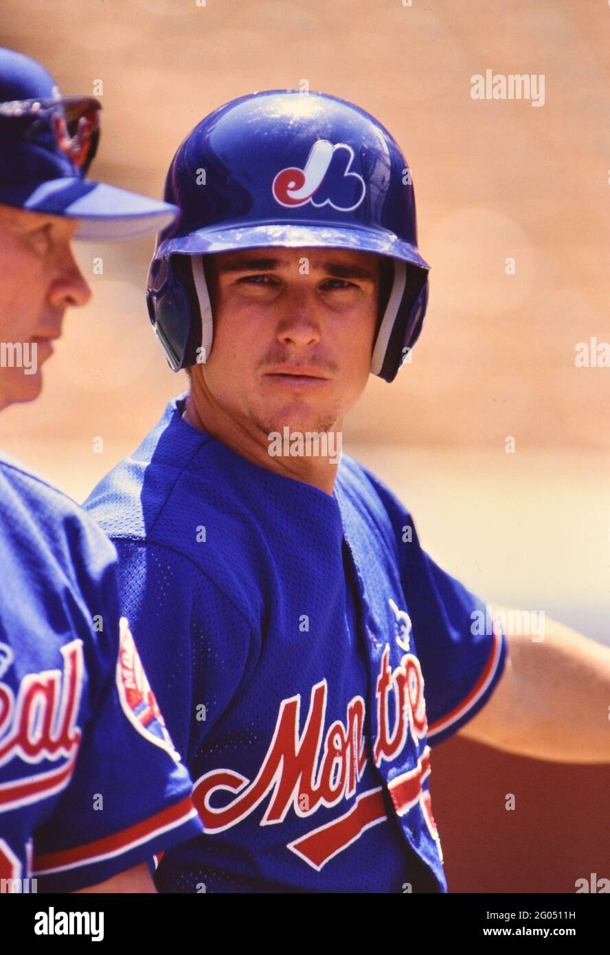 Montreal Expos catcher Gary Carter -- Please credit photographer Kirk  Schlea Stock Photo - Alamy