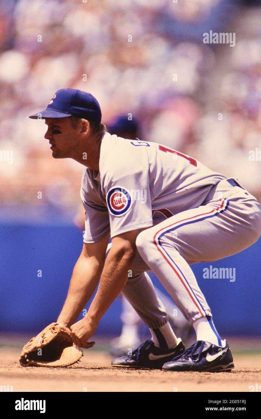 Chicago Cubs first baseman Mark Grace -- Please credit