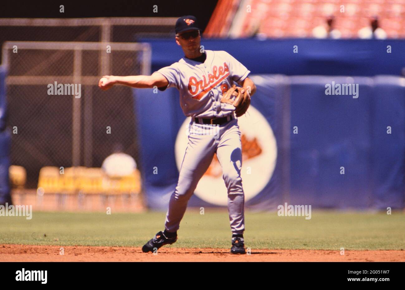 Baltimore Orioles baseball player Cal Ripken Jr. -- Please credit photographer Kirk Schlea Stock Photo