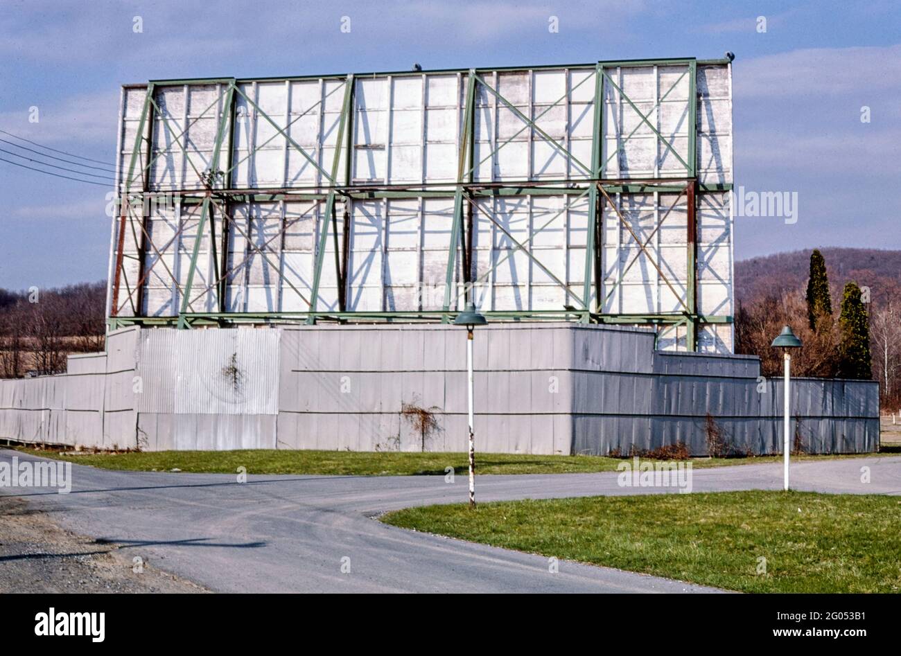 1980s America Red Run Drivein Theater, Route 16, Rouzerville
