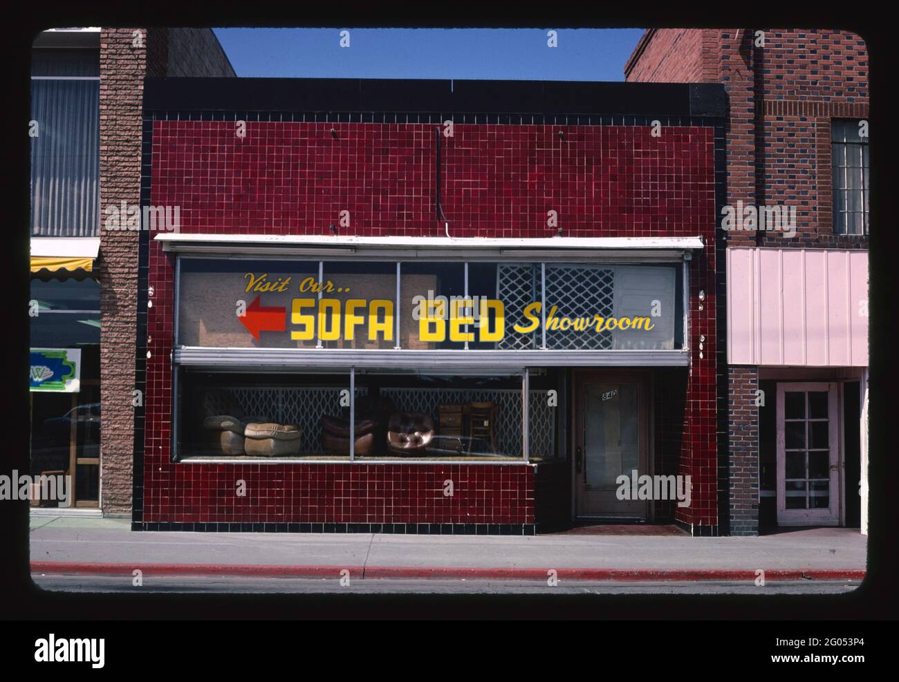 1980s America Tile Furniture Store, Sparks, Nevada 1980 Stock Photo