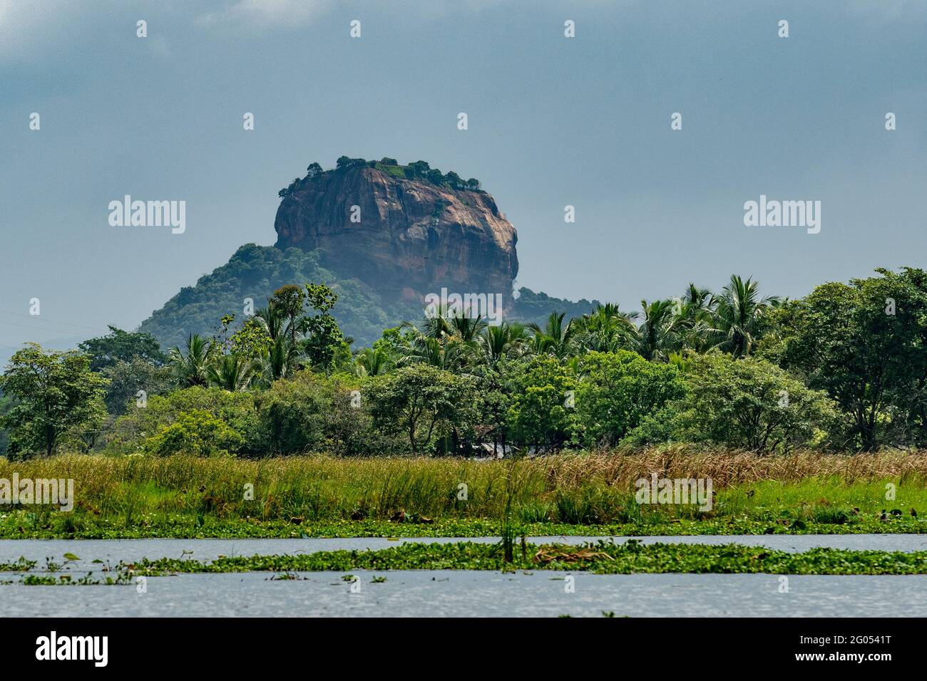 Lion Rock, Sigiriya, Sri Lanka Stock Photo