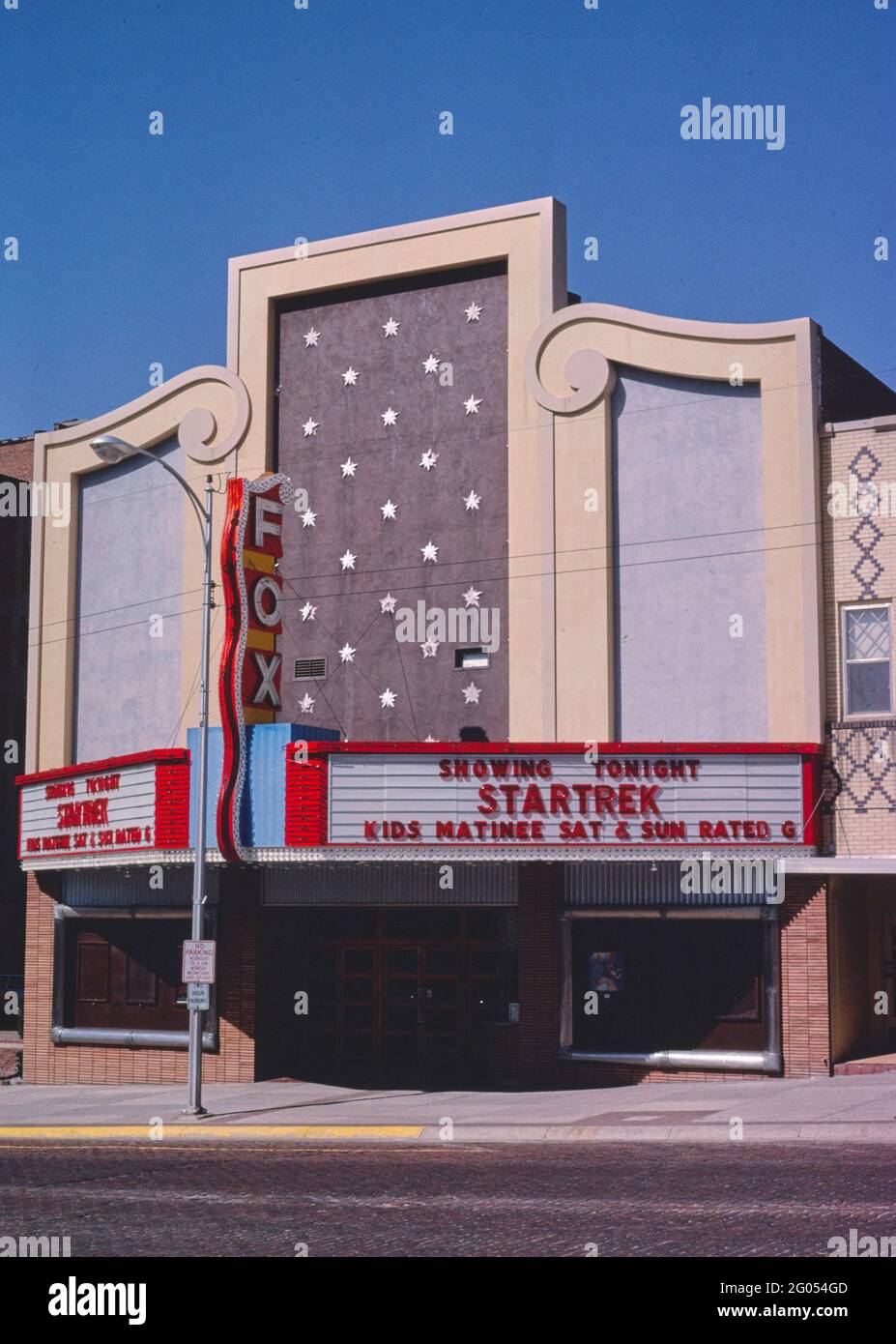 1980s America Fox Theater, McCook, Nebraska 1980 Stock Photo Alamy