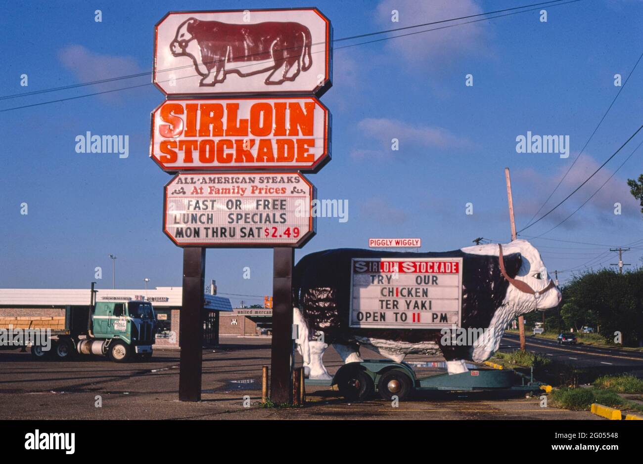 Sirloin stockade sign hires stock photography and images Alamy