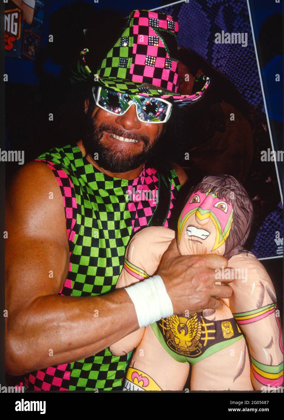 Mach Man Randy Cabbage Macho man randy savage hi-res stock photography and images - Alamy