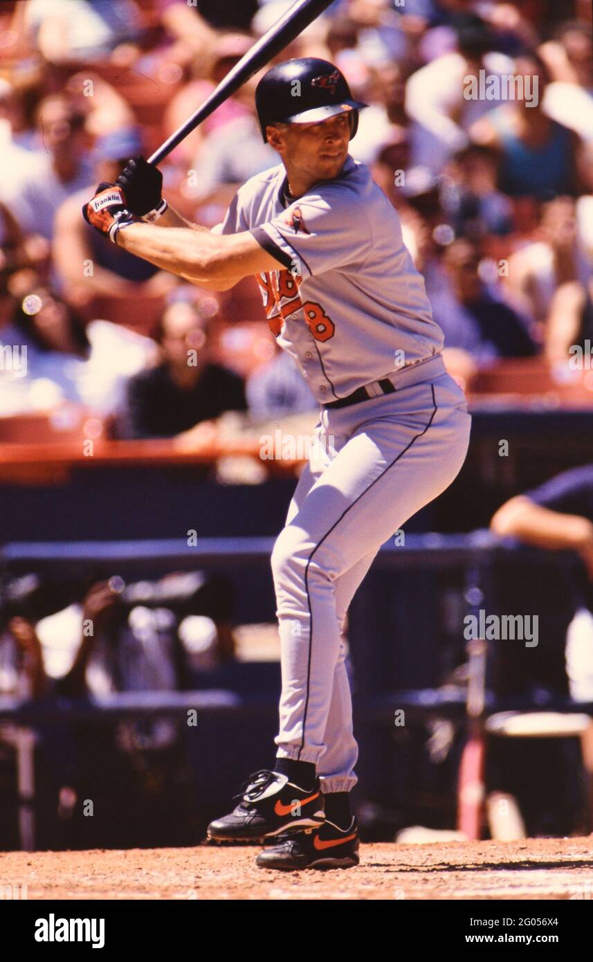 Baltimore Orioles baseball player Cal Ripken Jr. -- Please credit ...