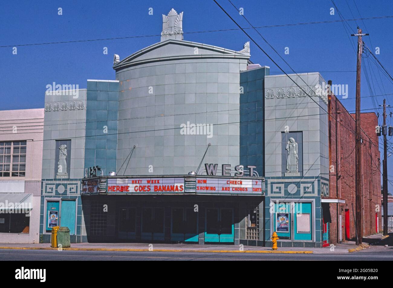 1980s movie theaters hi-res stock photography and images - Alamy