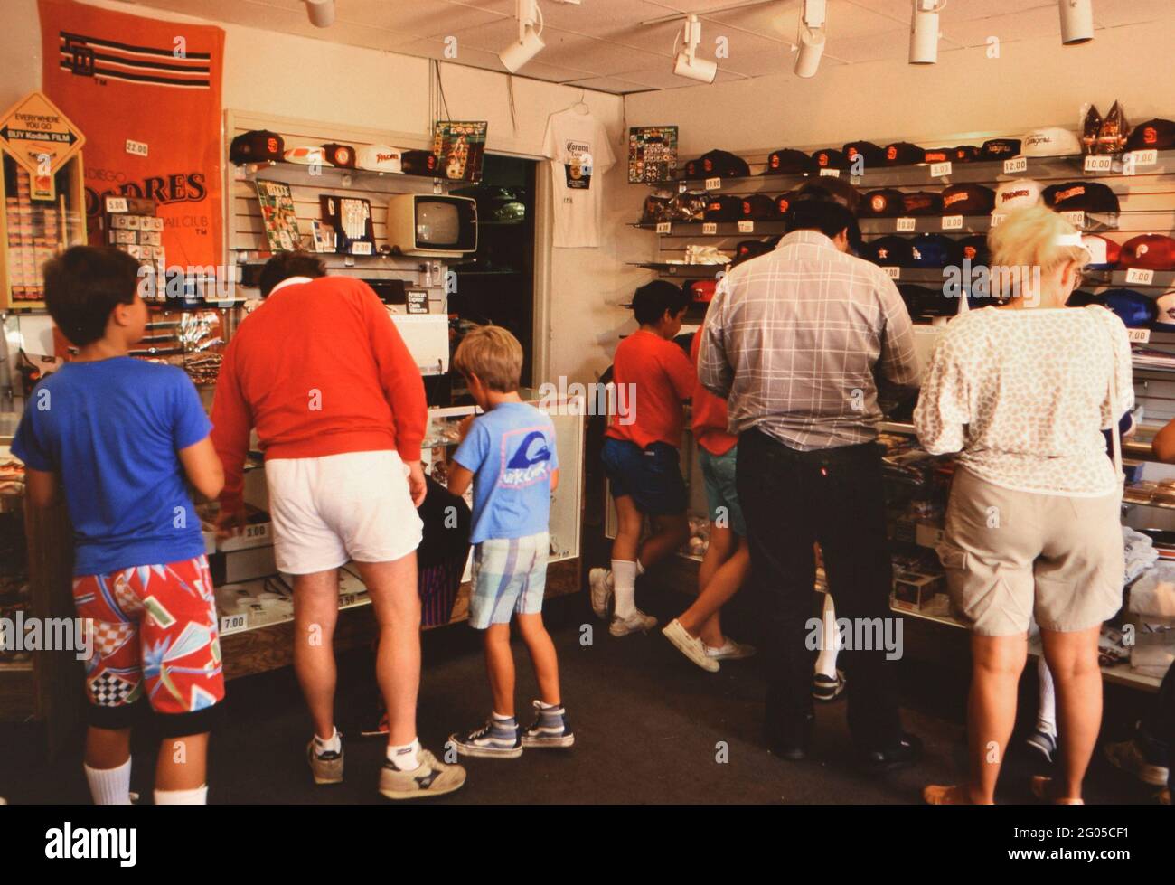 1980s baseball stadium concessions stand hires stock photography and