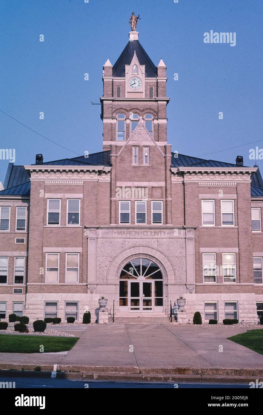 2000s United States Marion County Courthouse, Main Street, Palmyra
