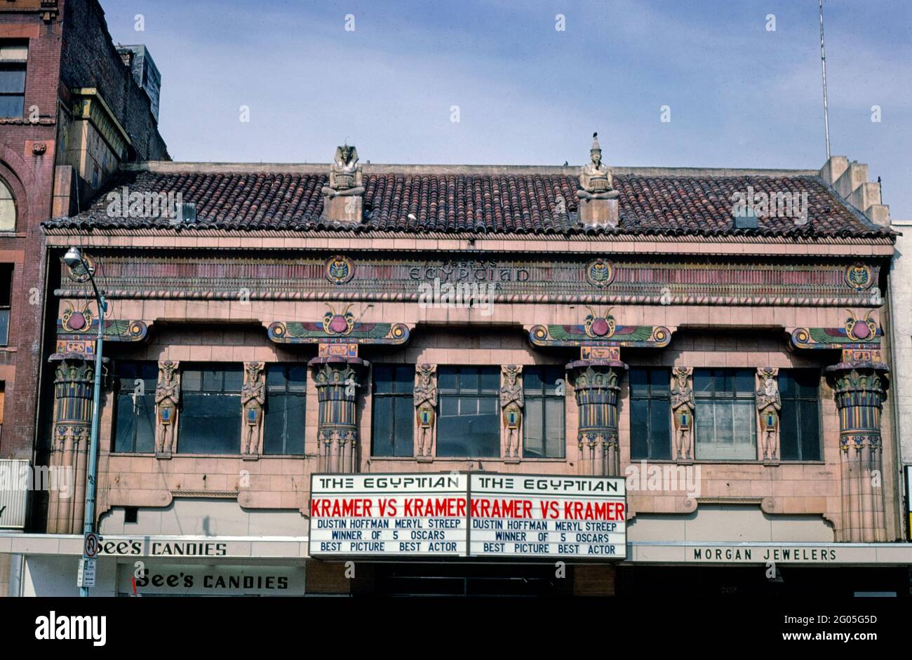 1980s America Egyptian Theater, Ogden, Utah 1980 Stock Photo Alamy