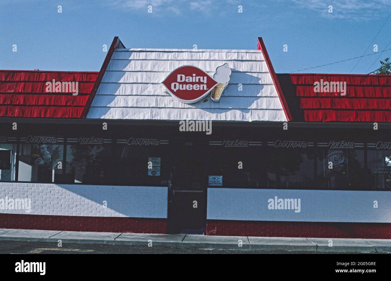 2000s America Dairy Queen, Aurora, Colorado 2004 Stock Photo Alamy