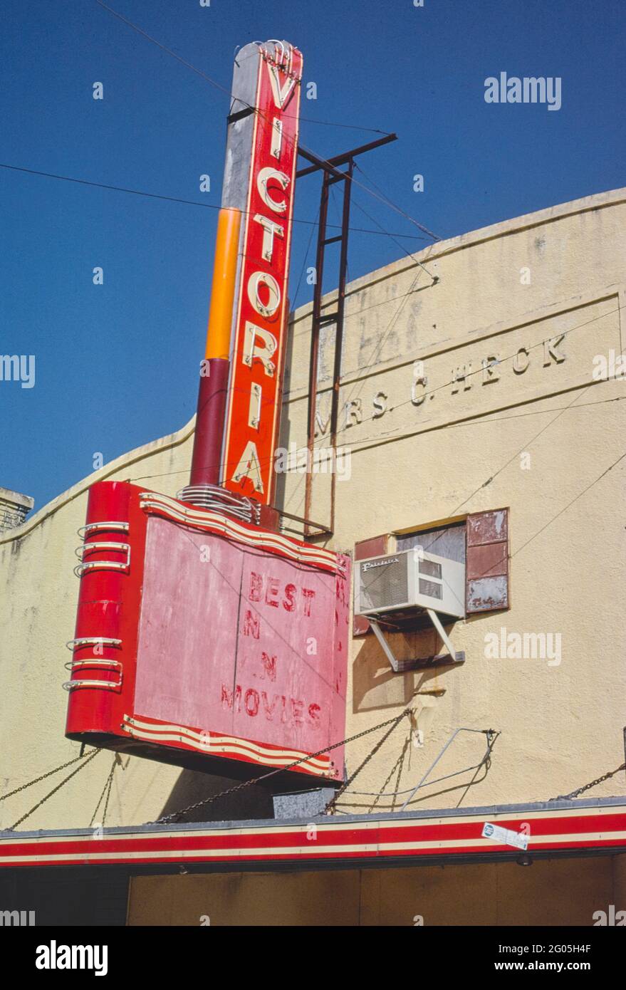 1970s America Victoria Theater, Victoria, Texas 1979 Stock Photo Alamy