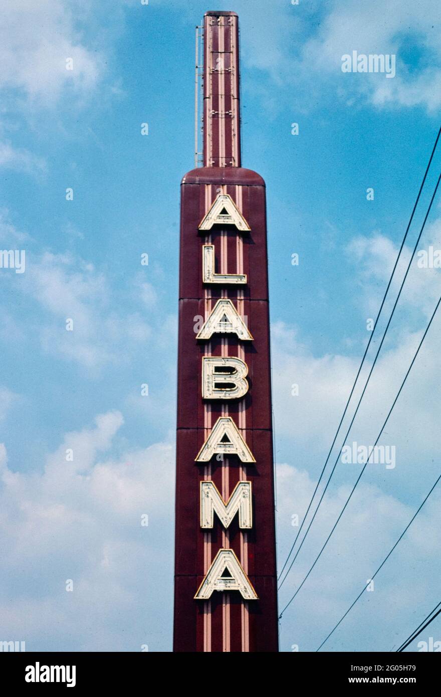 1980s America Alabama Theater, Houston, Texas 1983 Stock Photo Alamy