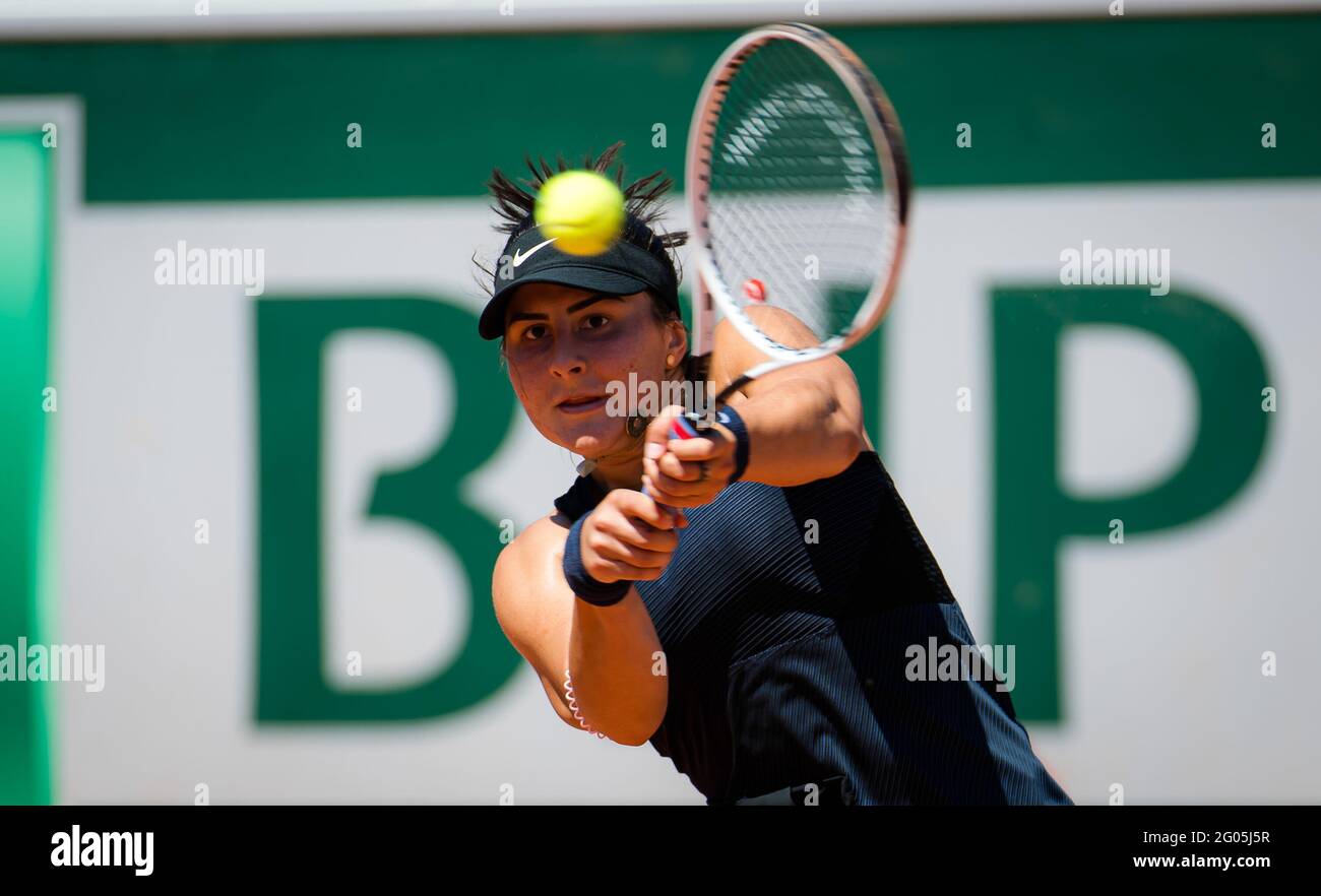 bianca andreescu roland garros 2021