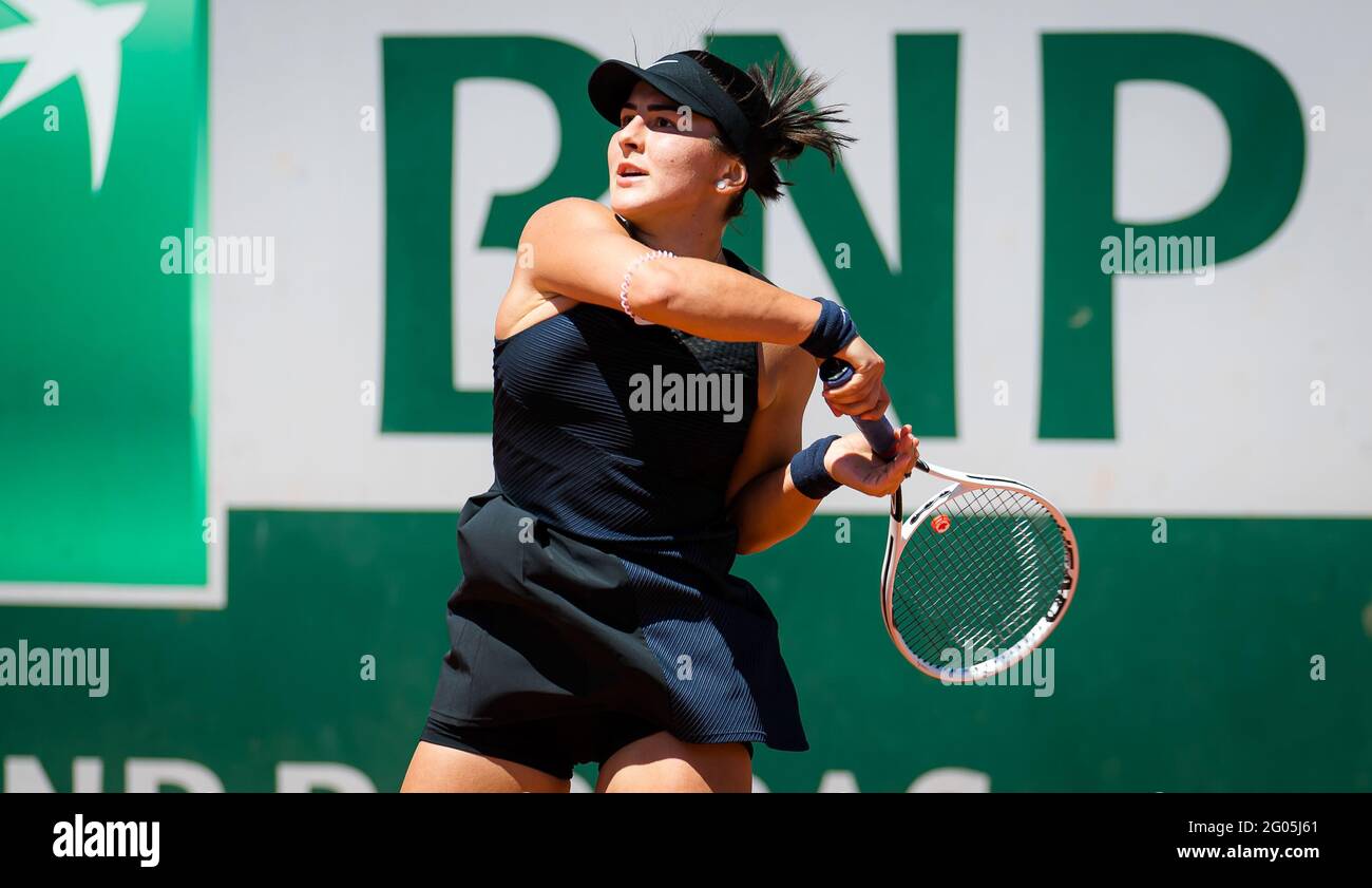 bianca andreescu roland garros 2021