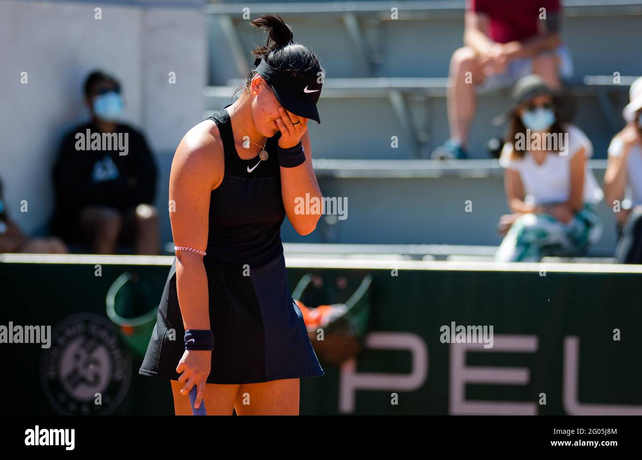 bianca andreescu roland garros 2021