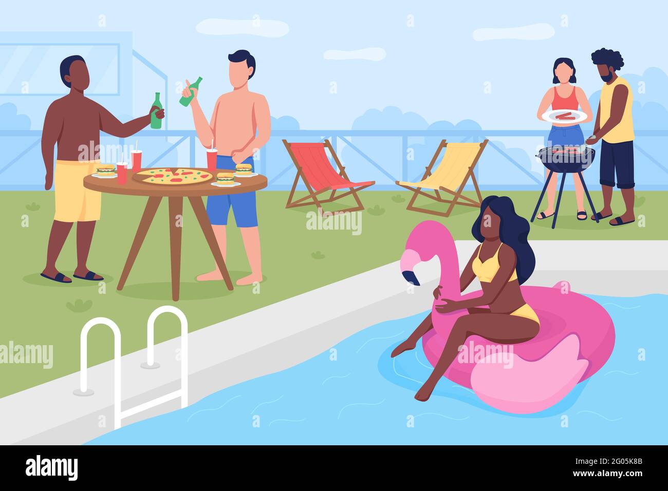 Pool Party Graphic Stock Illustrations – 4,056 Pool Party Graphic Stock  Illustrations, Vectors & Clipart - Dreamstime
