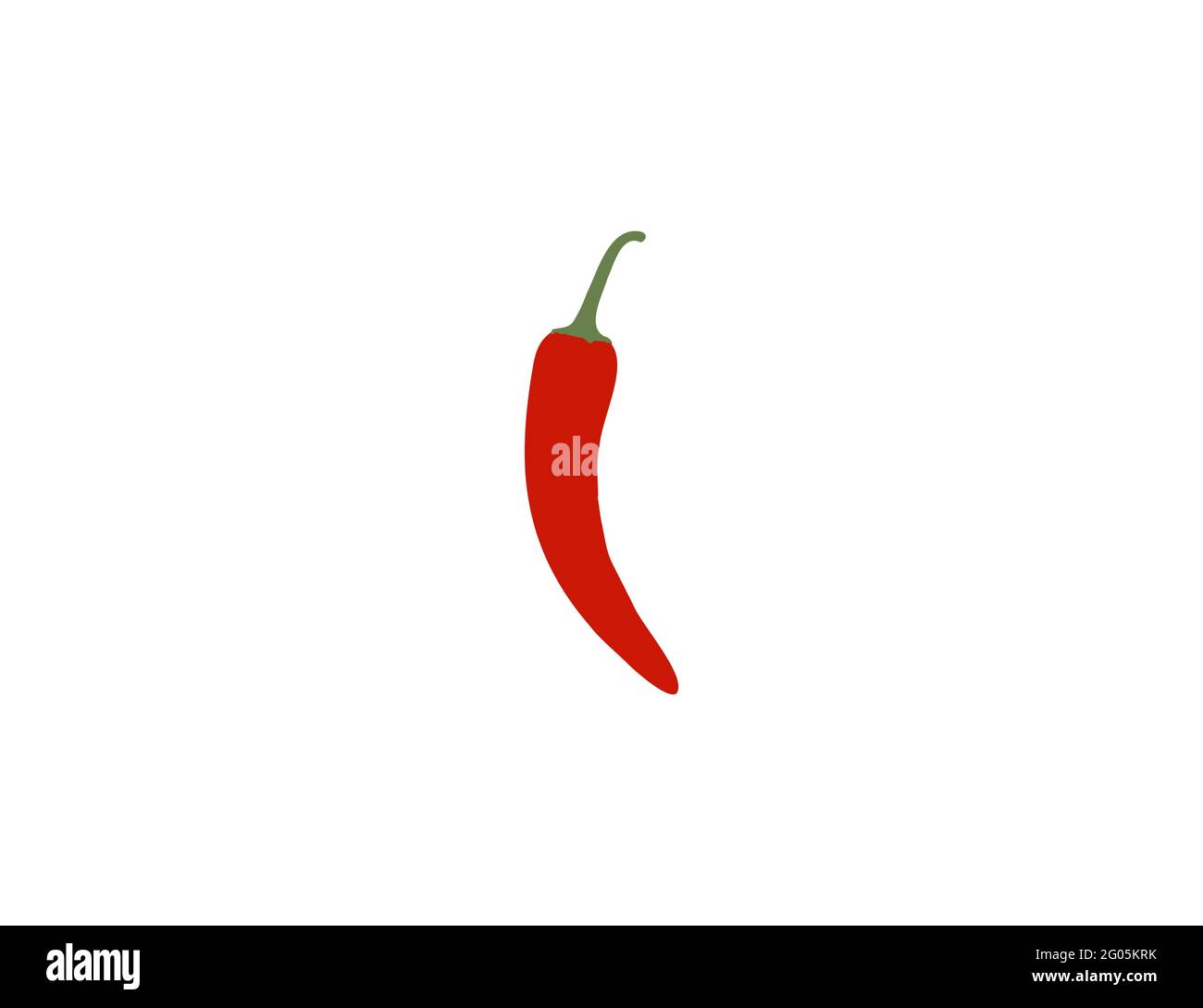 Food, pepper, chili icon. Vector illustration. flat design. Stock Vector