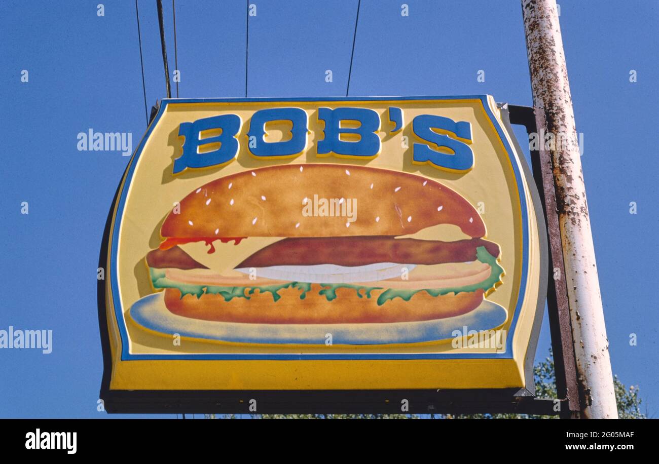 Bobs hamburgers sign hi-res stock photography and images - Alamy