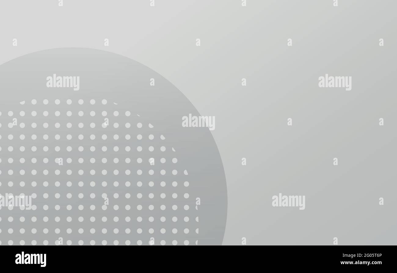 Grey doted background design. Abstract geometric vector. Stock Vector