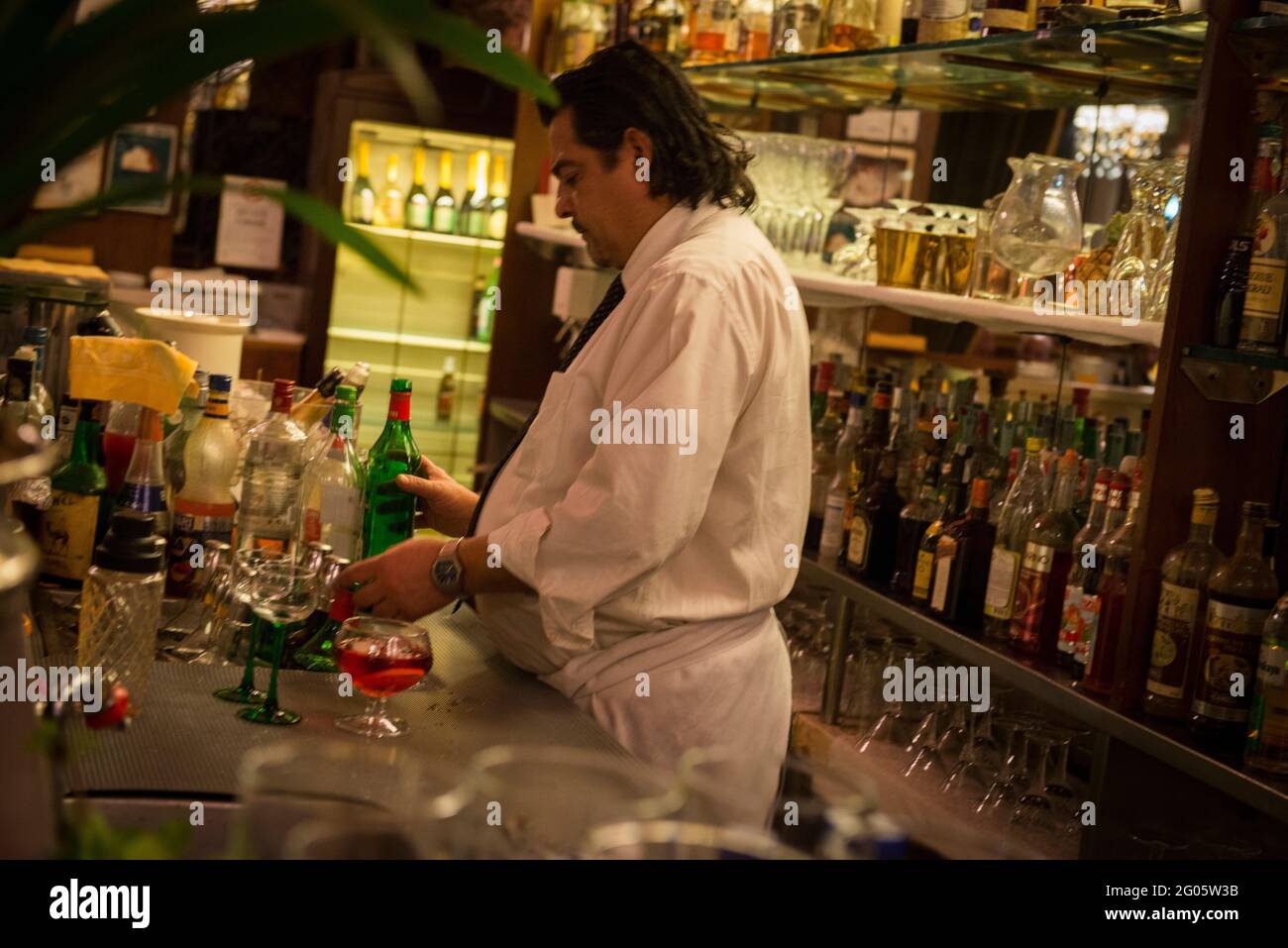 Bar Basso, Via Plinio 39, is one of the most historic cocktail bars in ...