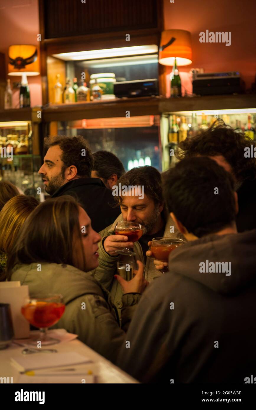 Bar Basso, Via Plinio 39, is one of the most historic cocktail bars in ...