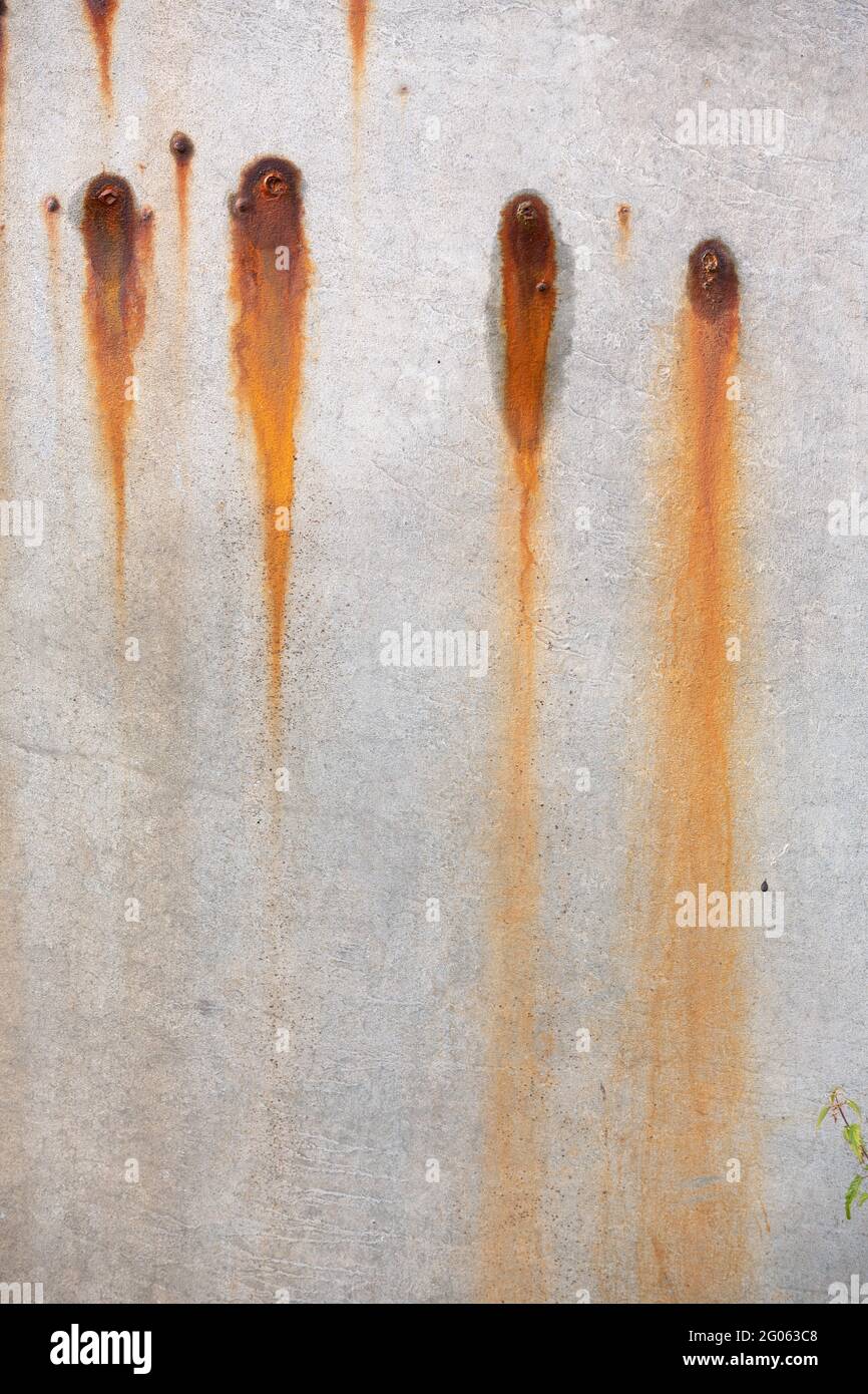 Rusted metal surface Stock Photo