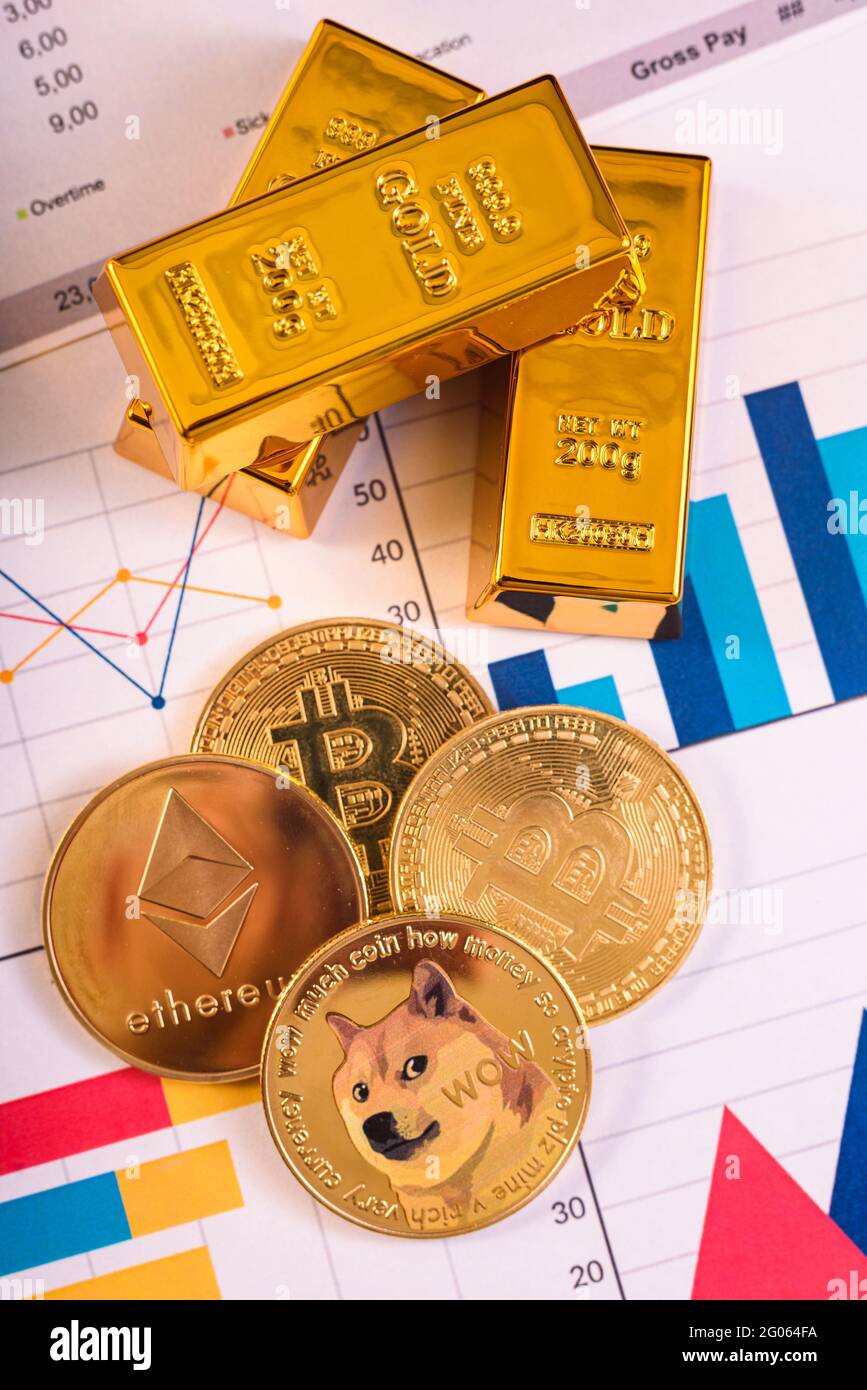 Dogecoin is a crypto with no real value to back it up, loved by speculators  Stock Photo - Alamy