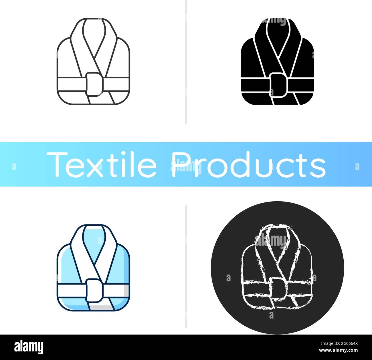 Bath robe icon Stock Vector Image & Art - Alamy