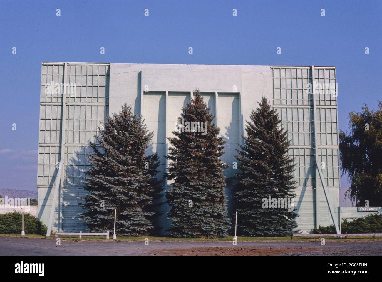 1980s America Shasta DriveIn, Klamath Falls, Oregon 1987 Stock Photo