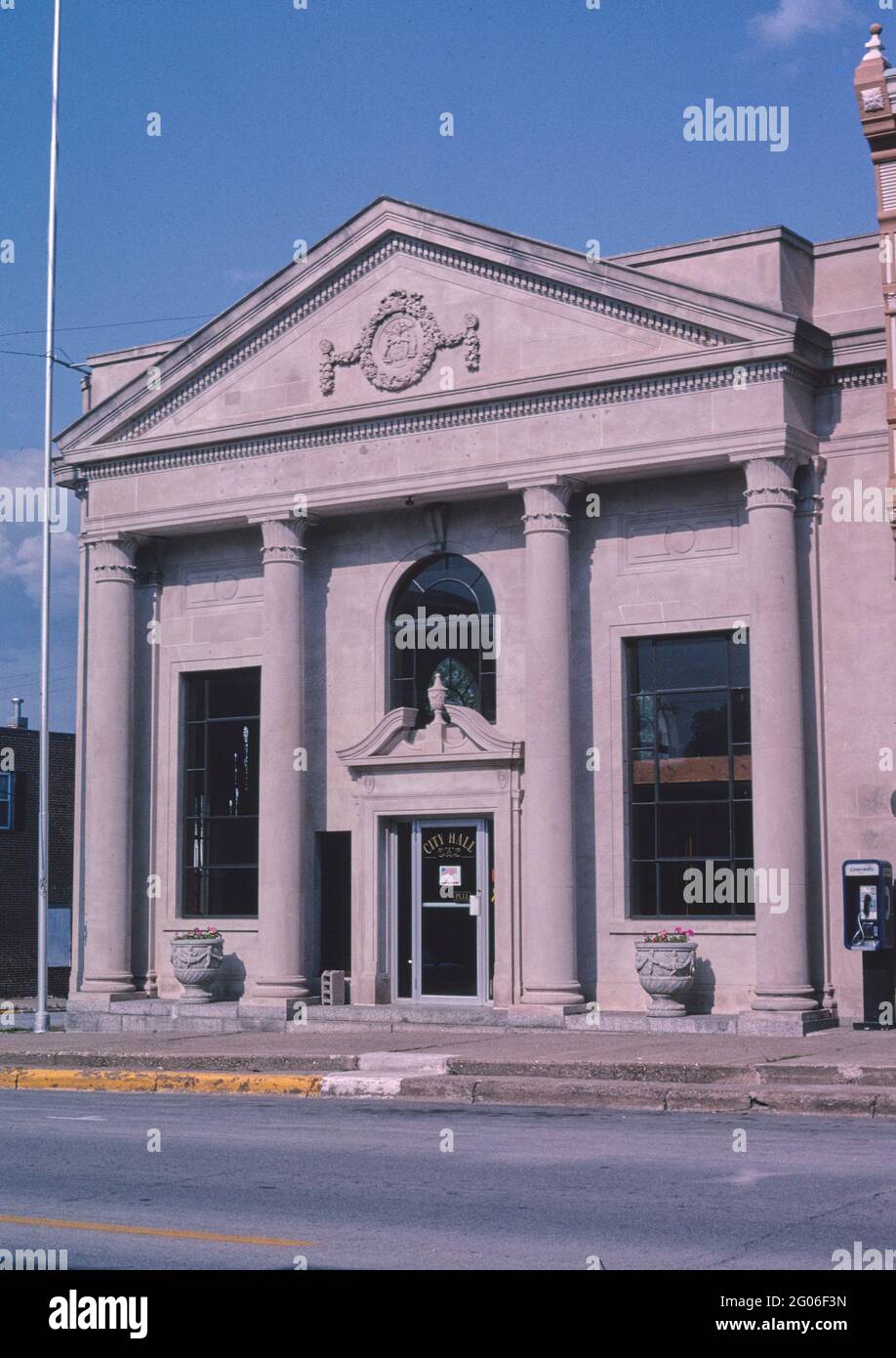 2000s United States City Hall, Main Street, Palmyra, Missouri 2003