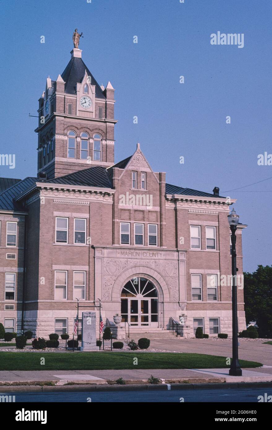 2000s United States Marion County Courthouse, Main Street, Palmyra