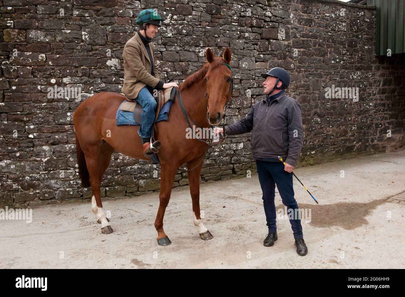 Tweed riding jacket hi-res stock photography and images - Alamy