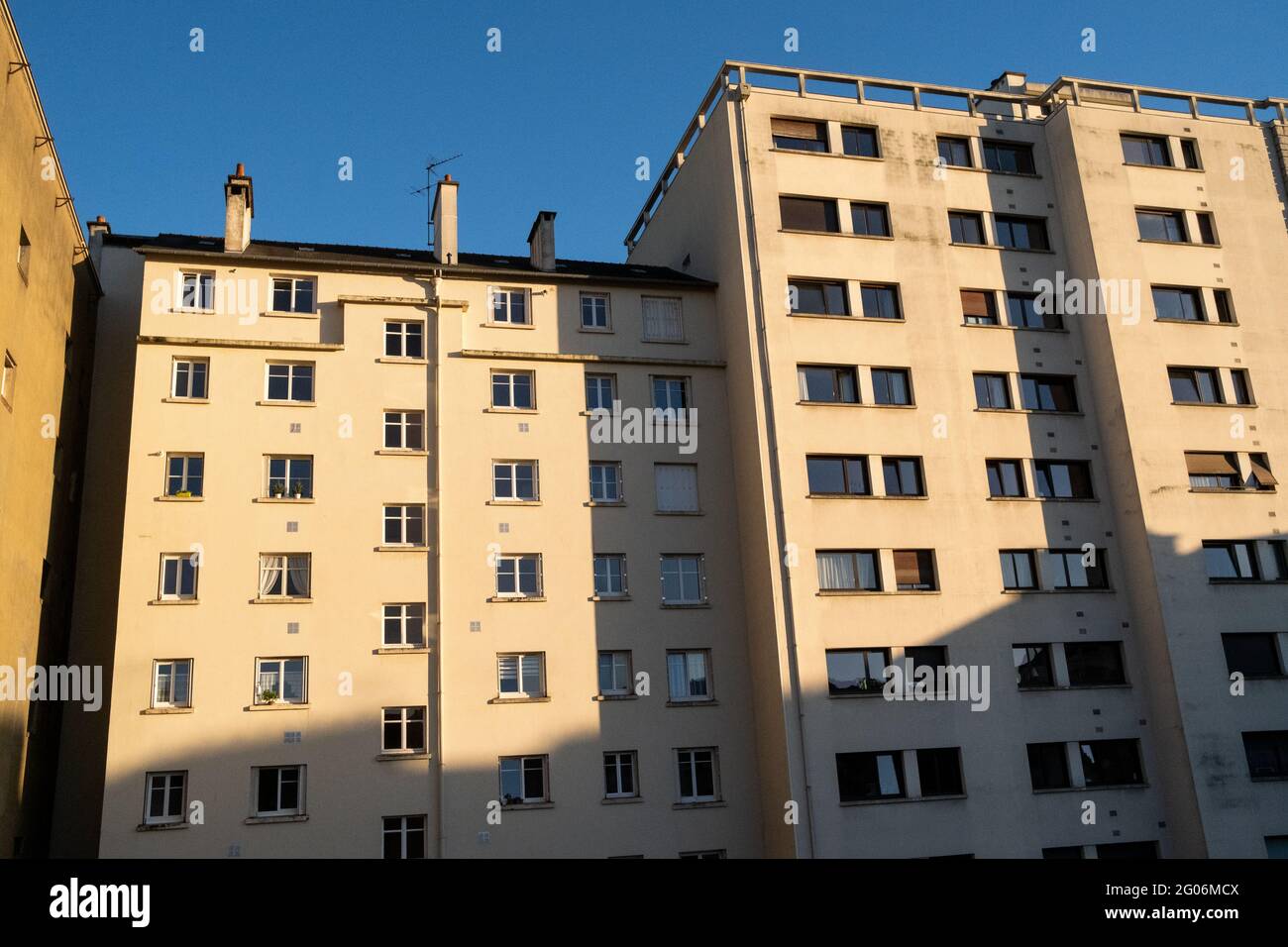 France, Brittany, July 2020. Illustration of daily life in Brittany. France, Bretagne, Juillet 2020. Illustration de vie quotidienne en Bretagne. Stock Photo